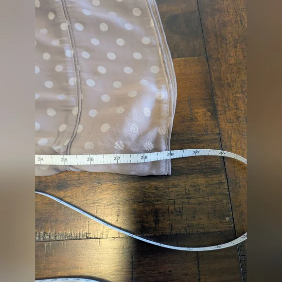 NWT Gap Taupe Polka Dot 2 Piece Pajama Set Size Medium - Picture 8 of 13